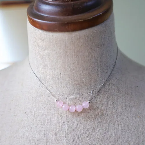 Vista 26 de Crystal Pendant Necklace 925 Sterling Silver Chain Necklace Adjustable Healing Crystal Necklace For Women