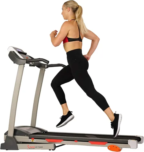 Vista 10 de Sunny Health & Fitness Cintas de correr inteligentes con Wi-Fi