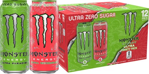 Vista 29 de Monster Energy Ultra Strawberry Dreams, bebida energética sin azúcar