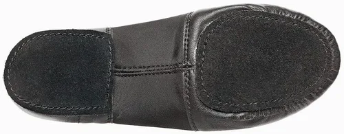 Vista 5 de Zapatos de jazz con suela de cuero, sin cordones, para niñas y niños (niños pequeñosniños grandes)