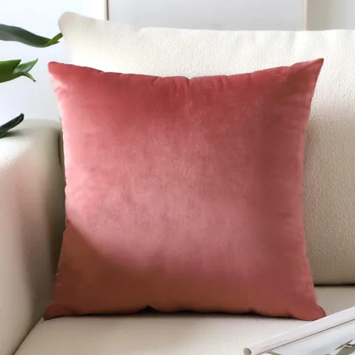 Vista 34 de Artscope Fundas de Almohada de Terciopelo de Lujo Fundas de Almohadas Cuadradas Decorativas Fundas de Cojines Suaves Sólidas para Sofá de Sala Sofá