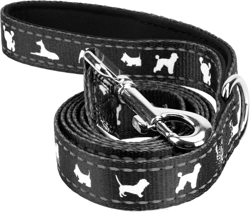 Vista 25 de EcoBark Correa para Perro - Correas Cómodas y Reflectantes con Asa Acolchada - Fuerte y Duradera de Alta Resistencia - Entrenamiento y Tiro