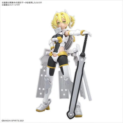 Vista 2 de Bandai Hobby - 30 Minute Sisters - #13 SIS-F00 Yufia (Color A) 30 MS Model Kit