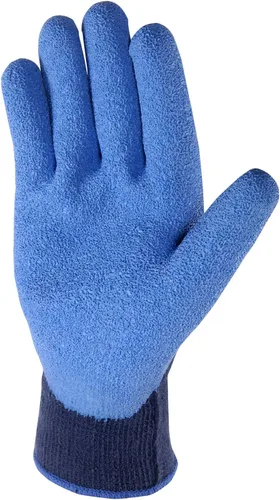 Vista 2 de Wells Lamont Men's Latex-Coated Cold Weather Blue Winter Grip Work Gloves