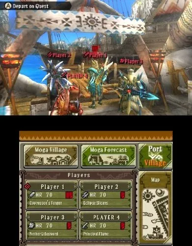 Vista 4 de Monster Hunter 3 Ultimate - Nintendo 3DS