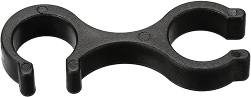 Vista 5 de M METERXITY Paquete de 6 clips para bastón de trekking, puntas de bastón de senderismo, conector de hebilla de doble barra, se aplican a senderismo