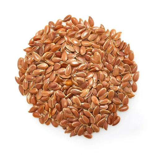 Vista 4 de Elan Semillas de lino orgánico, semillas enteras, semillas crudas, sin OMG, veganas, sin gluten, kosher, altas en fibra, gelifican fácilmente
