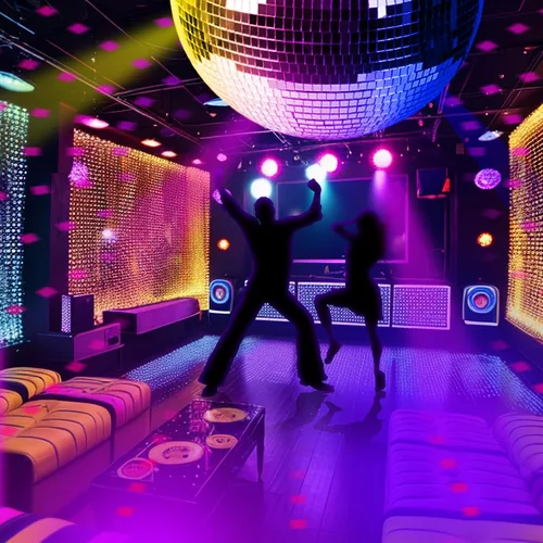Vista 4 de Faeshoo - Bola de espejo de discoteca grande de 16 pulgadas para decoraciones de fiesta de discoteca, 1 bola de discoteca, 15 espejos de repuesto