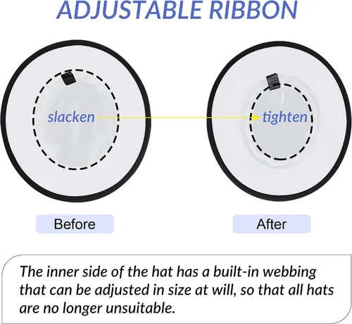 Vista 4 de Wide Brim Fedora Hats for Women Men Two Tone Dress Hat Felt Panama Hat in Two Audlt