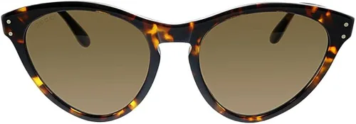 Vista 2 de Gucci Gafas de sol Gg0569s 2126in para mujer Color Habana Oscuro