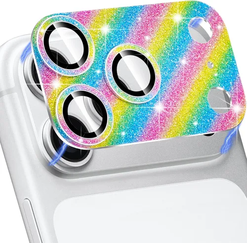 Vista 9 de Protector de Lente de Cámara para iPhone 14 / iPhone 14 Plus Película de Cubierta de Cámara de Metal, Vidrio Templado 9H, Antiarañazos, Compatible
