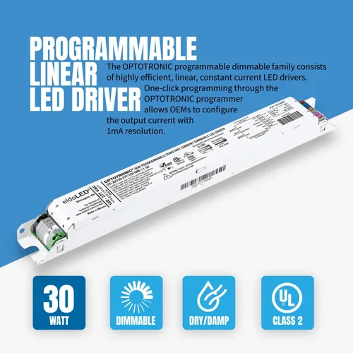 Vista 7 de OSRAM 57433 Optotronic 30W 120/277V AC 50/60Hz Conductor regulable de corriente constante LED OTi 30/120-277/1A0 DIM-1 L G2
