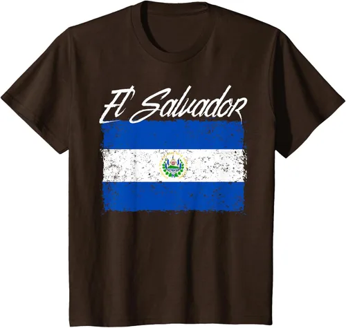 Vista 52 de Camiseta Salvadoreña Bandera El Salvador