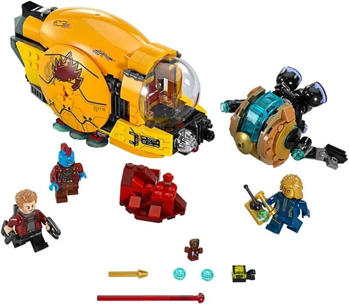 Vista 3 de LEGO Marvel Super Heroes ayesha S Revenge 76080 superhéroe Juguete