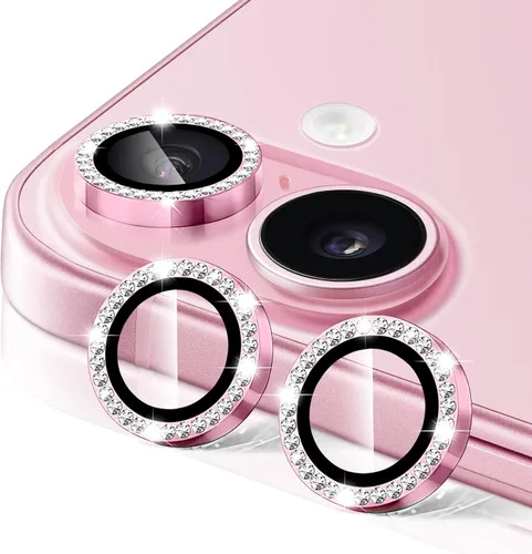 Vista 28 de Compatible con iPhone 13 Pro para iPhone 13 Pro Max, protector de lente de cámara antiarañazos, vidrio templado 9H, protector de cámara de metal a
