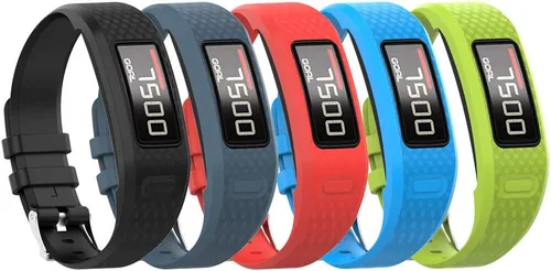 Vista 10 de QGHXO Correa para Garmin Vivofit 1 / Vivofit2, correa de repuesto de silicona suave para Garmin Vivofit 1 / Vivofit 2 Activity Tracker, pequeña 10
