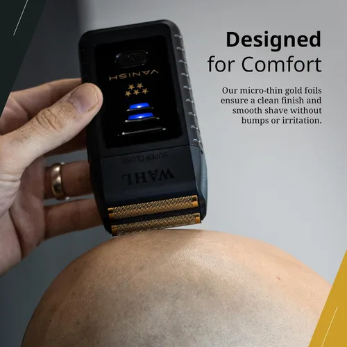 Vista 4 de Wahl Professional Vanish - Cabezal de aluminio y barra de corte, accesorios de afeitadora de alto rendimiento