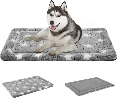 Vista 17 de EMPSIGN Almohadilla para jaula de perro - Alfombrilla de perrera reversible (fría y cálida), lavable a máquina, almohadilla para dormir