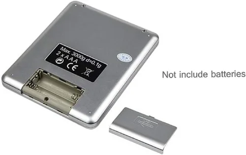 Vista 5 de Escala digital LCD 6.6 lbs 0.00 oz báscula de pesaje electrónica mini precisión gramos balanza de peso para cocina