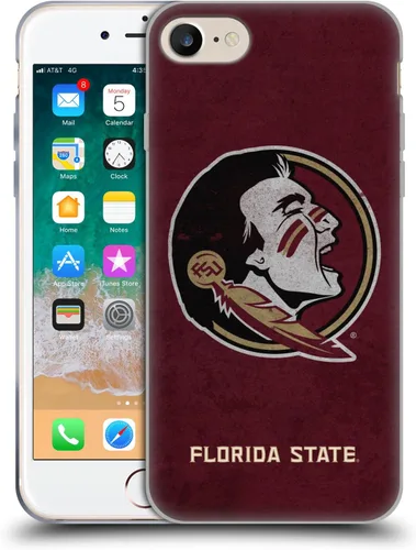 Vista 129 de Oficial Universidad Estatal de Florida FSU Soft Gel Case para iPhone de Apple 7 Plus/iPhone 8 Plus, Banner