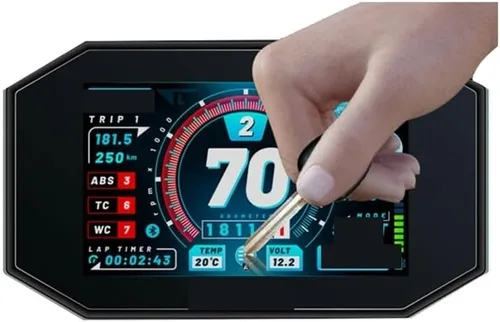Vista 6 de Velocímetro Scratch Film para Yamaha y AHA MT-09 FZ-09 MT09 FZ09 2013 2014 2015 2016 2017 2018 motocicleta Cluster protección contra arañazos