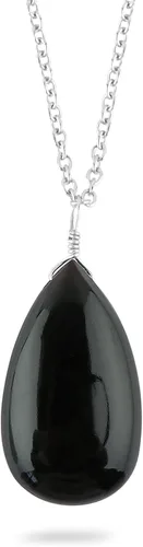 Vista 11 de Collar con colgante de piedras preciosas naturales, cristales curativos, delicadas piedras de lágrima, joyería bohemia hecha a mano, piedra