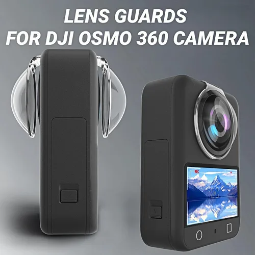 Vista 3 de Protectores de lente para cámara DJI Osmo 360, cubierta protectora de lente para DJI Osmo 360 Standard Combo Accesorio