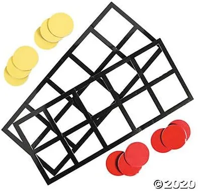 Vista 2 de Fun Express Jumbo Magnetic Ten Frame (22 piezas) Matemáticas Aula Suministros