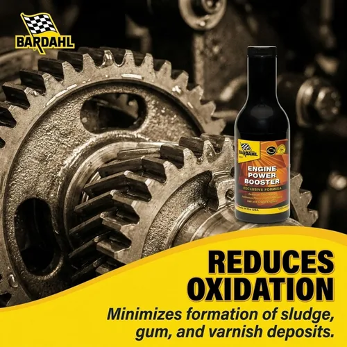 Vista 4 de Bardahl Potenciador de potencia del motor 1511 – Aditivo de aceite de motor para potencia y eficiencia del motor – Tratamiento de restauración