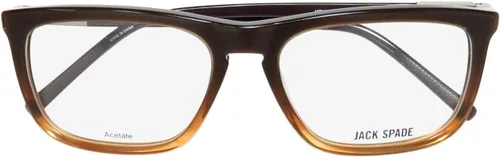 Vista 2 de Jack Spade Holmes Mens/Womens Designer Full-Rim Flexible Hinges Brand Name Comfortable Collectible Eyeglasses/Spectacles Marrón/Bronceado/Desvanecido