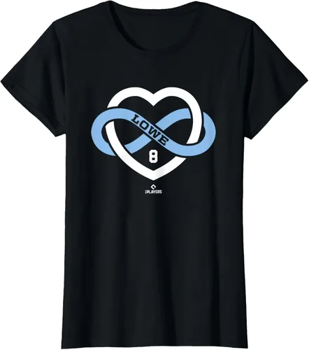 Vista 23 de Camiseta Infinite Love Brandon Lowe Tampa Bay MLBPA, Negro