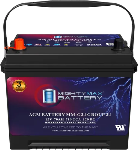 Vista 16 de Mighty Max Battery MM-AUX12 Batería Auxiliar 12 V 12 Ah, 20 RC, 200 CCA Batería AGM recargable para auto
