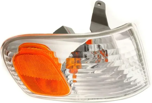 Vista 6 de I-MATCH AUTO PARTS Luz de señal delantera derecha del lado del pasajero Esquina de montaje de Fender ámbar y lente transparente para Toyota Corolla