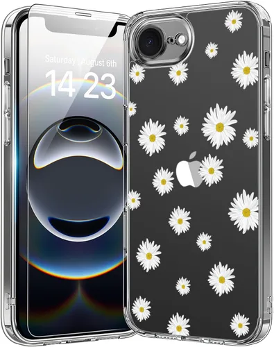 Vista 99 de bicol - Funda protectora a prueba de golpes para iPhone 15 Plus, funda delgada de acrílico transparente y diseños modernos para niña y mujer, 6.7