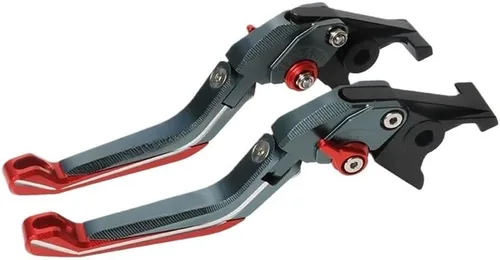 Vista 8 de Levers Handlerbar for FZ-8 FZ8 2011-2015 Motorcycle Folding Adjustable Brake Clutch Levers Handlebar Grips Parts
