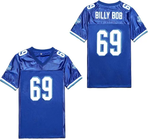 Vista 3 de Billy Bob #69 Men's Outdoor Stitched Football Movie Jersey