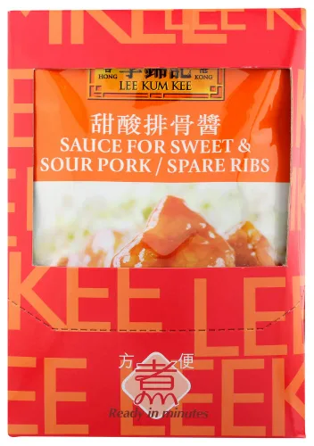 Vista 5 de Lee Kum Kee Salsa para cerdo agridulce y costillas de repuesto, bolsas de 2.8 onzas (paquete de 12)