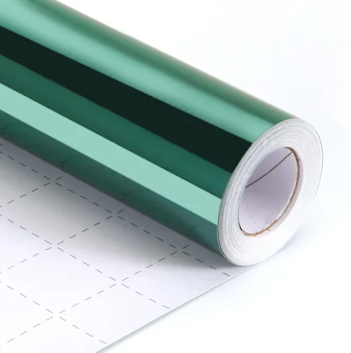 Vista 12 de Papel de regalo rojo de Navidad, papel de regalo con líneas de corte
