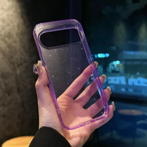 Vista 18 de Magnética para Google Pixel 8 Funda para Mujeres, [Efecto Holográfico Iridiscente que Cambia de Color] Funda Protectora de Teléfono Mate de Moda