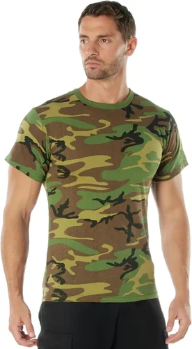 Vista 34 de Rothco Camo T-Shirt Uniforme de combate del desierto de 6