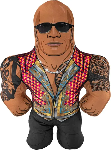 Vista 25 de Bleacher Creatures WWE Hulk Hogan 24" Bleacher Buddy - Muñeco de Peluche Suave