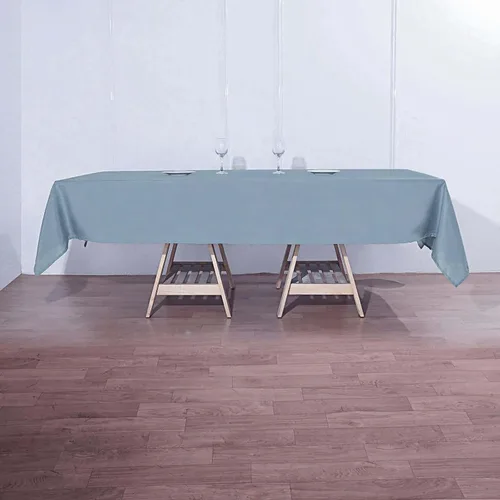 Vista 57 de Efavormart - Mantel rectangular, 60 x 102 pulgadas, resistente a las manchas y a las arrugas, lavable, mantel decorativo oblongo de tela de Amatista