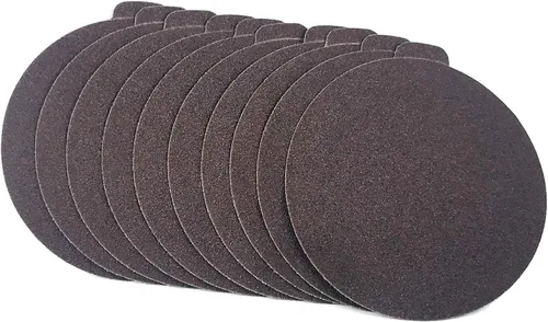 Vista 3 de Sungold Abrasives 336084 120 Grit 6" X -Weight Cloth Premium Industrial Aluminium Oxide Psa Stick-On Discos de lijado para lijadoras estacionarias