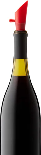 Vista 3 de Rabbit Flipper - Vertedor de vino y tapones para botellas (rosa, juego de 2)