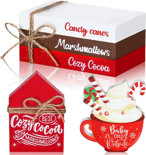 Vista 13 de Blulu 5 piezas de decoración de bandeja escalonada de Pascua para decoración de mesa de Pascua, conejo de madera de granja, huevo de huevo, camión
