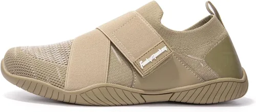 Vista 4 de FUNKYMONKEY Zapatos deportivos acuáticos para hombre, de secado rápido, sin cordones, adecuados para uso casual, caminar, fitness, vadear y otras