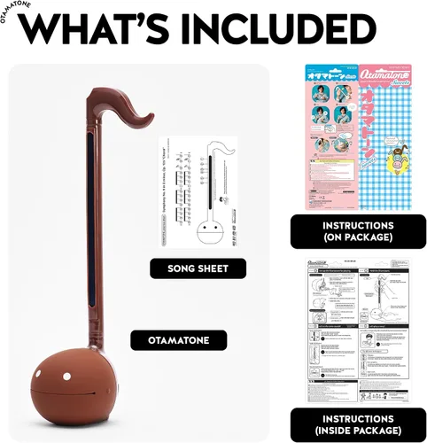 Vista 6 de Otamatone - Instrumento musical electrónico japonés sintetizador de música portátil de Japón por Maywa Denki Studio, galardonado, regalo educativo