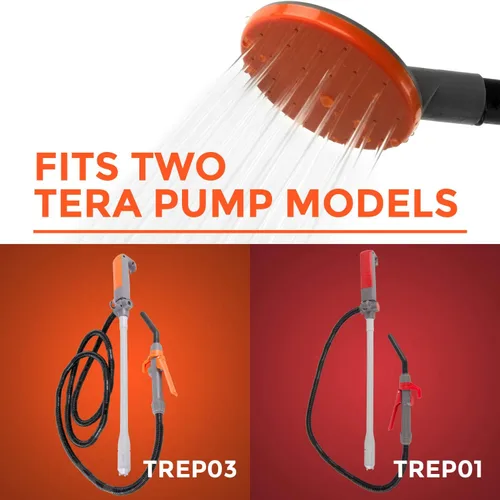 Vista 4 de TERA PUMP TREP03-SH Boquilla de pulverización de repuesto para bomba de transferencia de líquidos multiusos TREP03 / TREP01