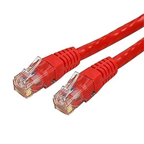 Vista 11 de StarTech. com Cable Ethernet CAT6 de 1 pie – Cable Ethernet CAT 6 Gigabit negro -650MHz 100W PoE++ RJ45 UTP moldeado Categoría 6 Network/Patch Cord