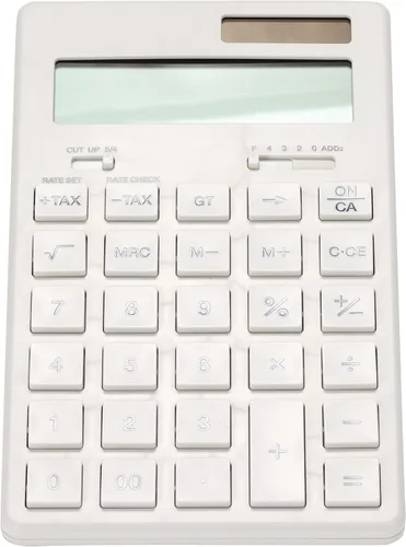 Vista 5 de MUJI 37355538 Calculadora, Calculadora Normal, Blanco, 12 dígitos (KK-1154MS)